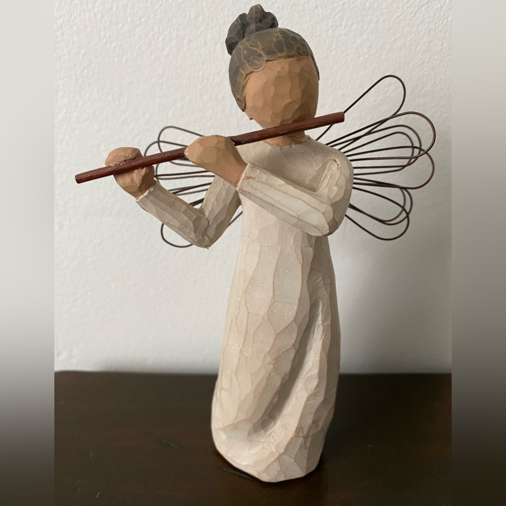 Angel of Harmony Figurine with flute